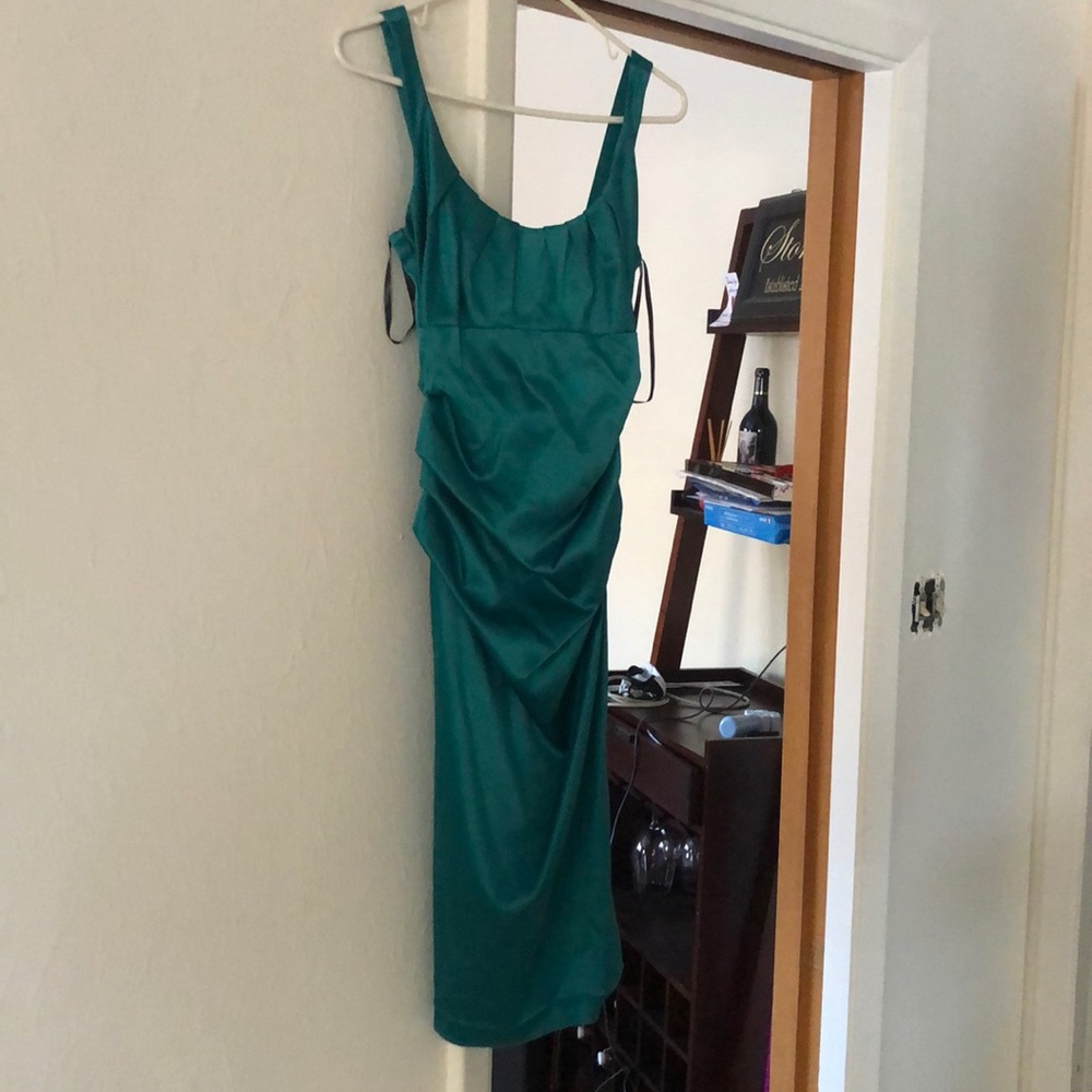 Teal Nordstrom’s Midi Dress